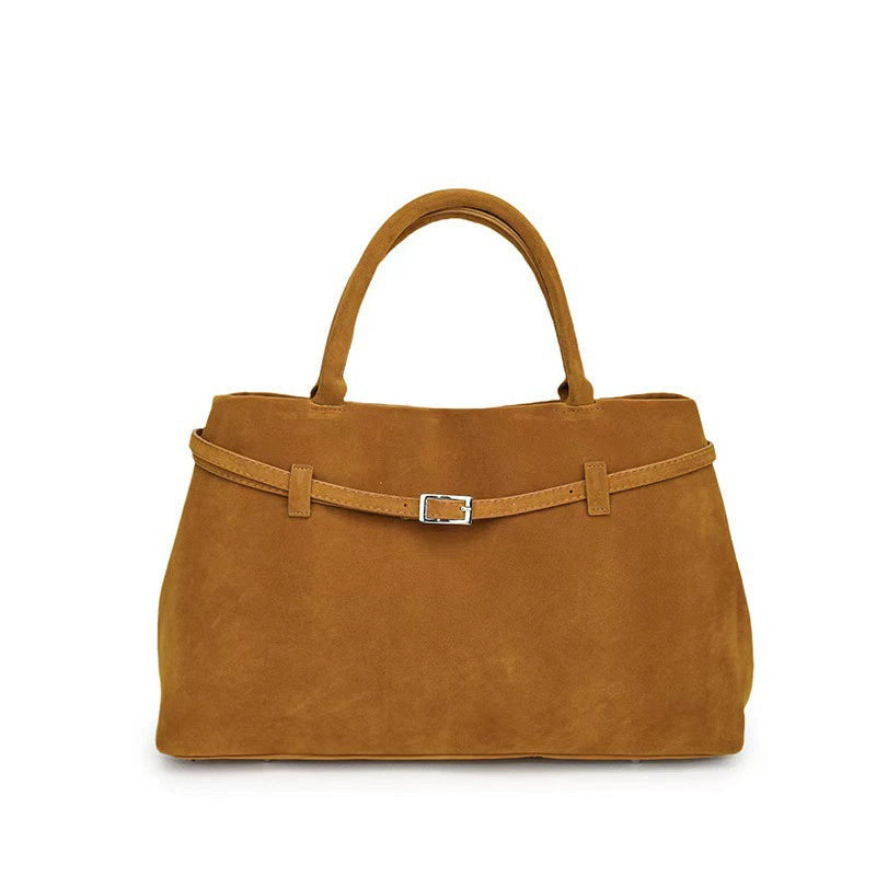 Women's Large Capacity Suede Tote Bag