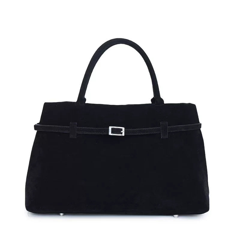 Women's Large Capacity Suede Tote Bag